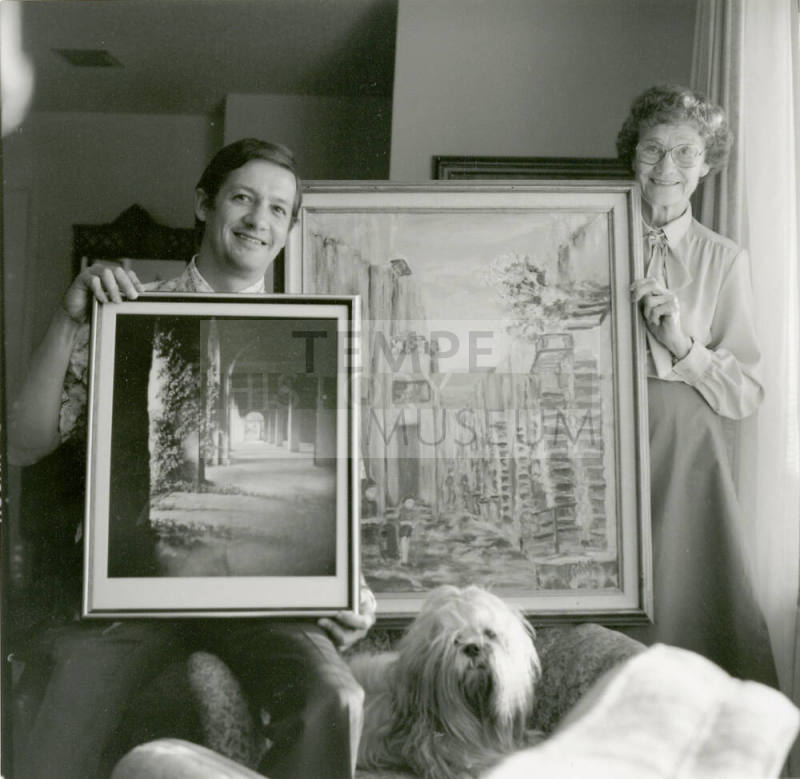 Sharing The Show - Photos & Paintings - Tempe Daily News - October 27, 1978 - (2 of 2)