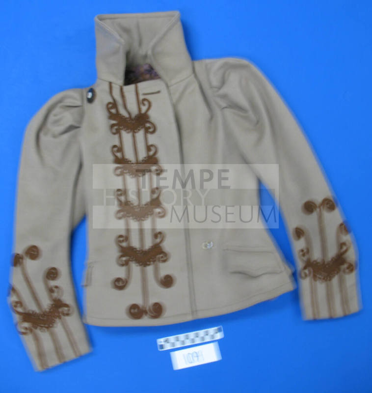 Tan braided jacket