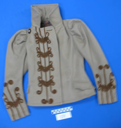 Tan braided jacket