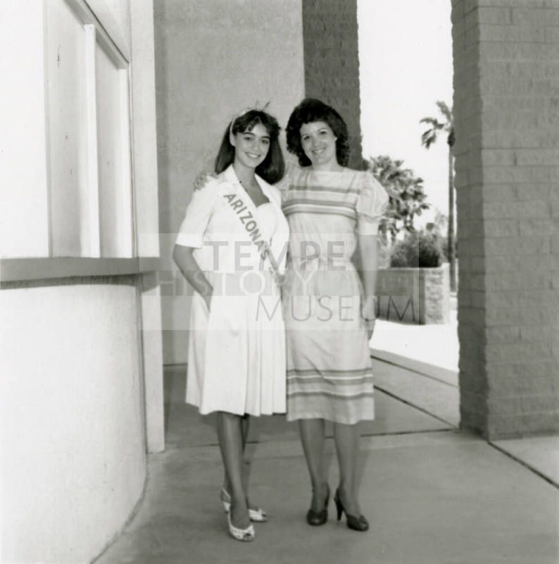 Two unidentified women