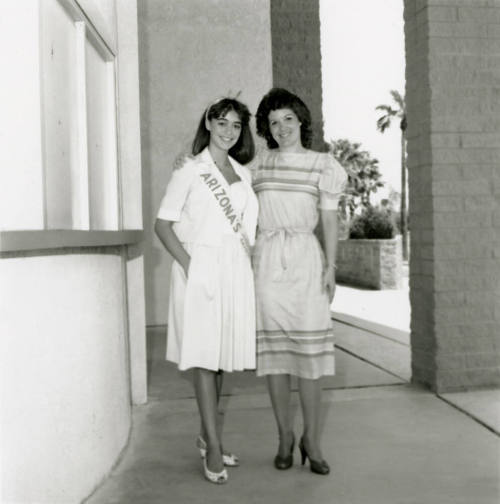 Two unidentified women