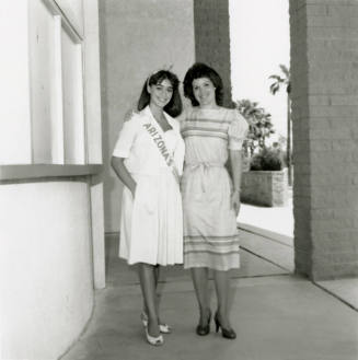 Two unidentified women