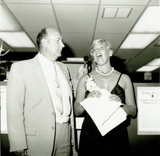 Columnist Paulette Bolyard Honored at Reception at First National Bank