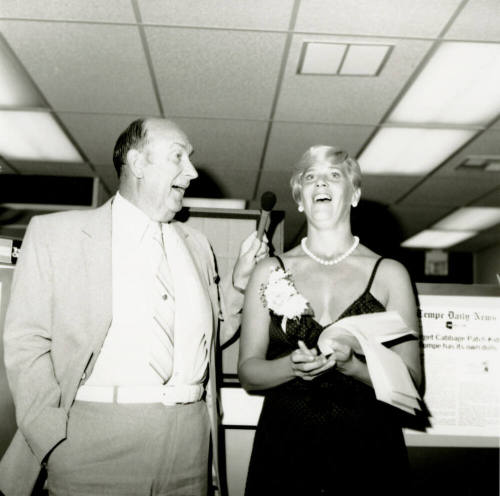 Columnist Paulette Bolyard Honored at Reception at First National Bank