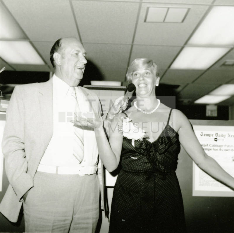 Columnist Paulette Bolyard Honored at Reception at First National Bank