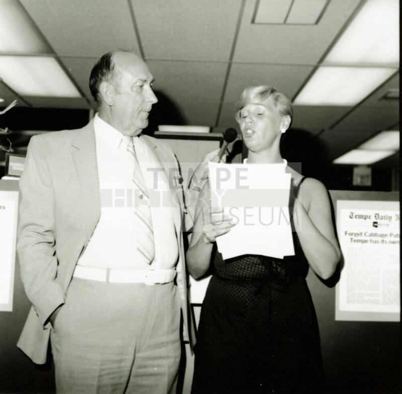 Columnist Paulette Bolyard Honored at Reception at First National Bank