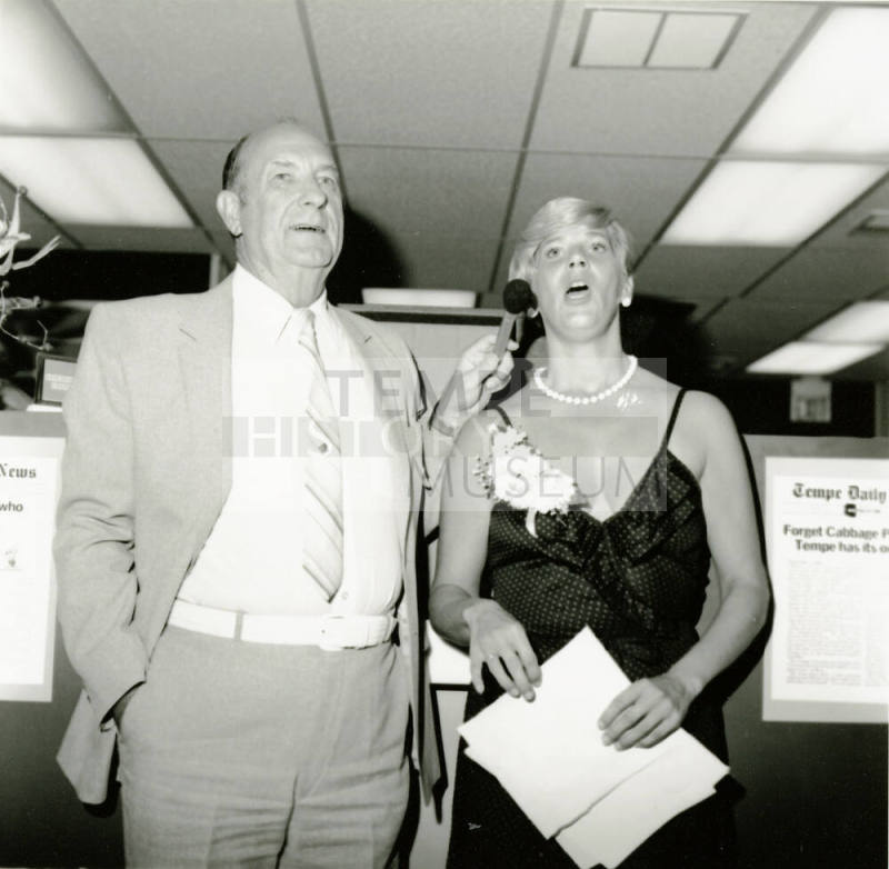 Columnist Paulette Bolyard Honored at Reception at First National Bank