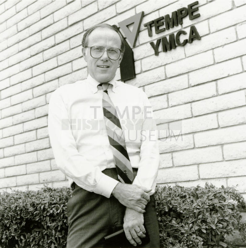 Manager of Tempe YMCA. - August 1984
