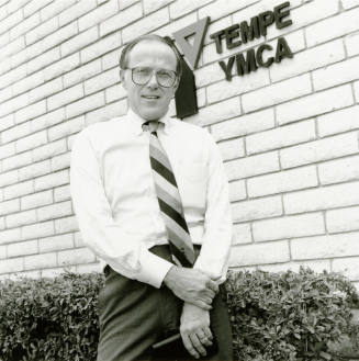Manager of Tempe YMCA. - August 1984