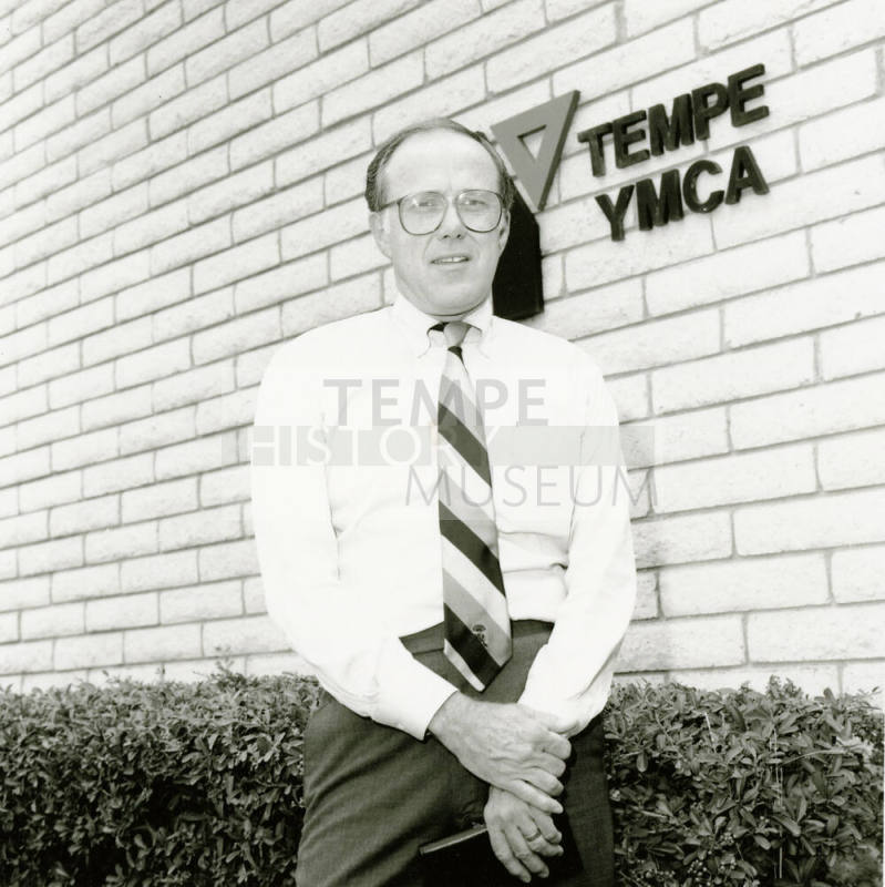 Manager of Tempe YMCA. - August 1984