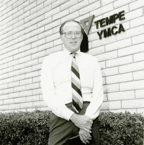 Manager of Tempe YMCA. - August 1984