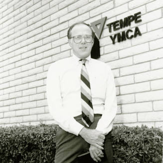 Manager of Tempe YMCA. - August 1984