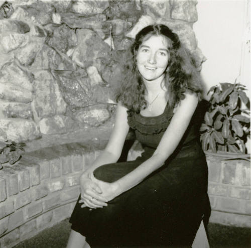 Woman Posing. - August 1984