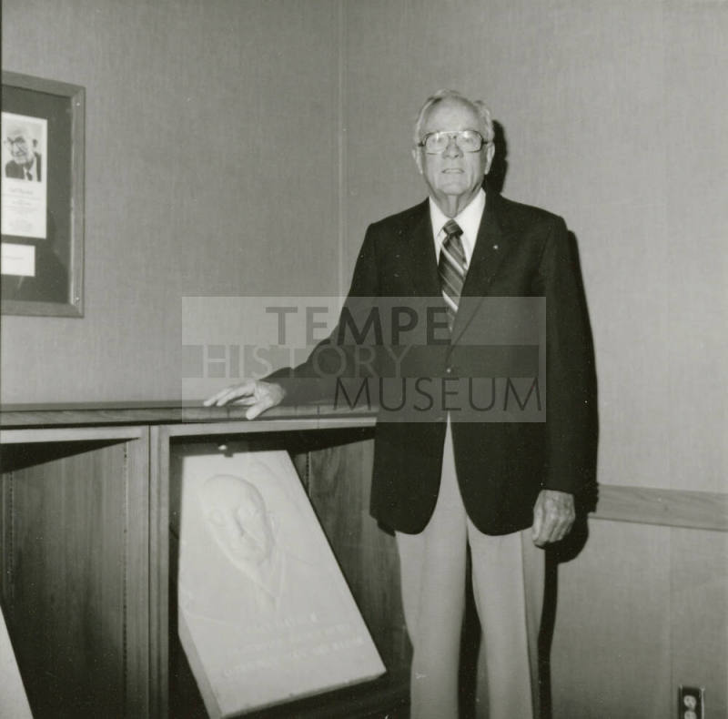 Man posing. September 1984