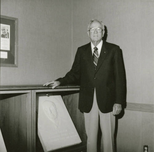 Man posing. September 1984