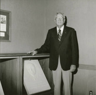 Man posing. September 1984