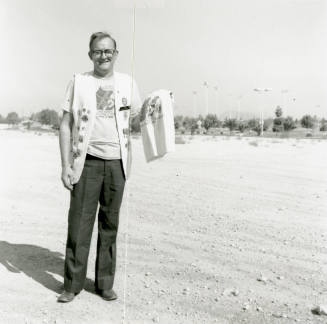 Man posing for camera. - September 1984