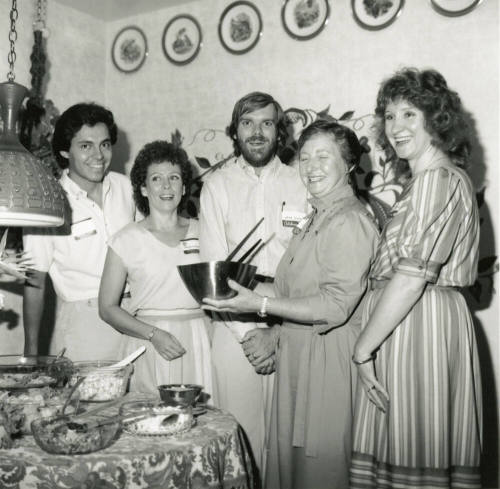 Let the party begin. - September 1984