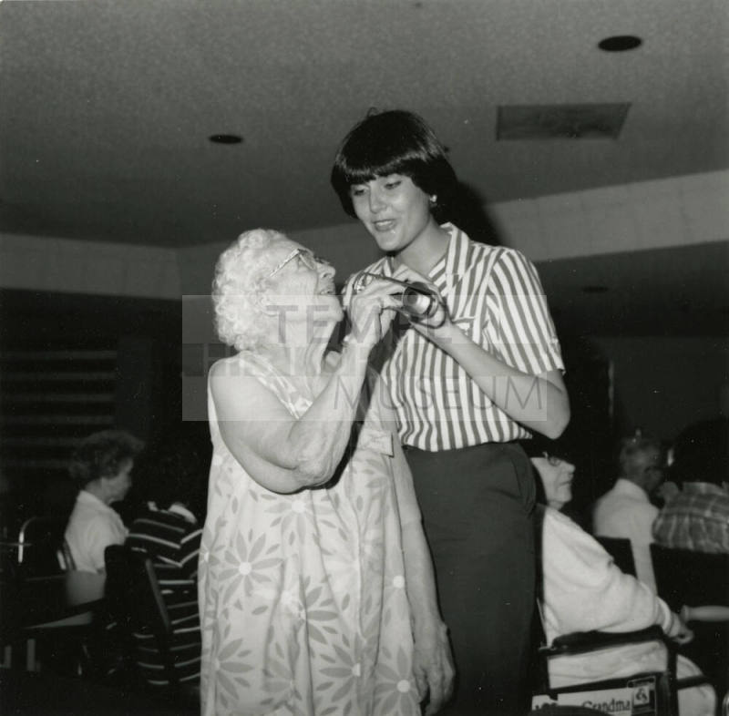 Day Care Center Serves Young (at Heart) -Tempe Daily News - September 28, 1984 - (1 of 2)