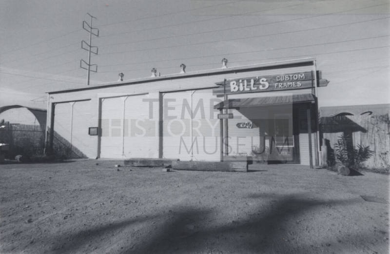 Bill's Custom Frame Shop - 600 South Railroad Avenue, Tempe, Arizona