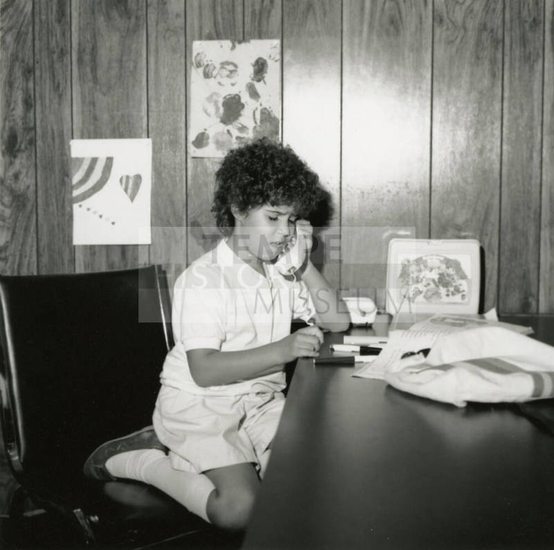 Lonely children to get a Phone Friend - Tempe Daily News - November 22, 1984 - (1 of 2)