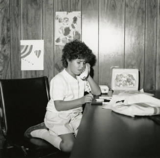Lonely children to get a Phone Friend - Tempe Daily News - November 22, 1984 - (1 of 2)