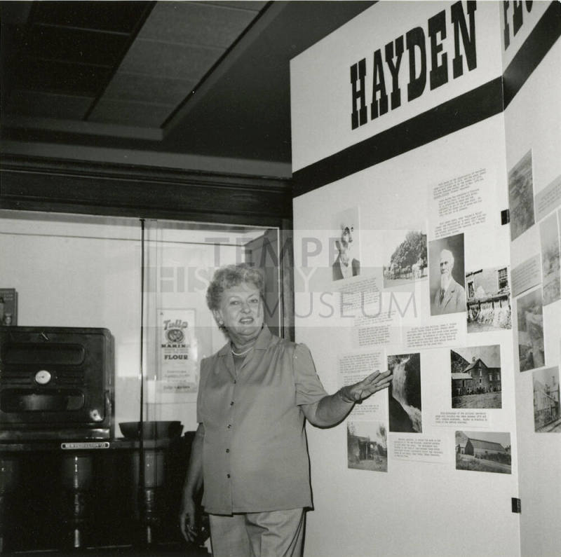 Unidentified Woman at Tempe History Museum