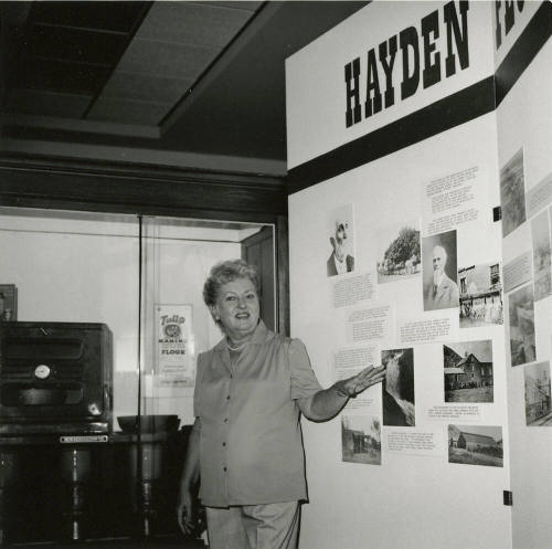 Unidentified Woman at Tempe History Museum