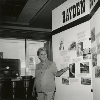 Unidentified Woman at Tempe History Museum