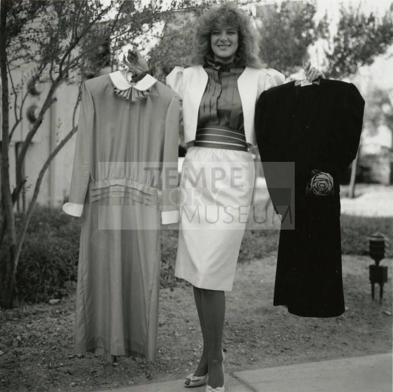 Cotton Maid and wardrobe make debut - Tempe Daily News - November 7, 1984