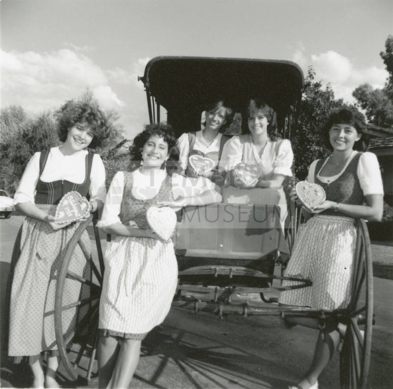 Oktoberfest 1984 Carriage & Ladies - October 13-14, 1984 - (1 of 3)