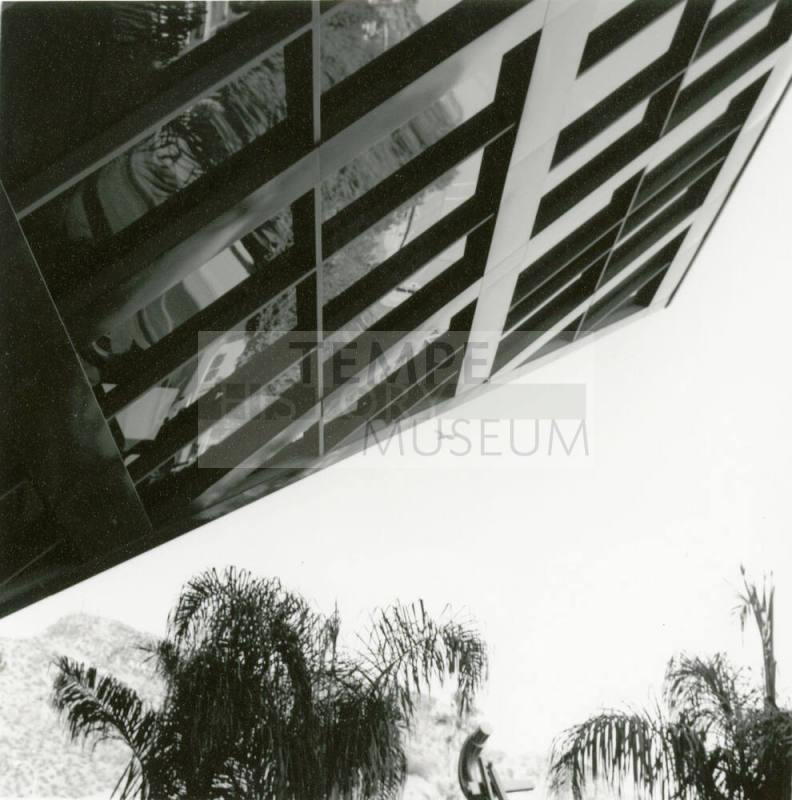 Tempe City Hall - View of Windows, Looking Up - October 1984 (2 of 2)