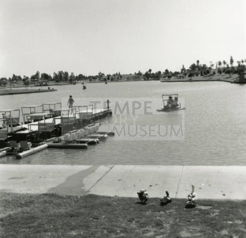 Kiwanis Park Boatdock - October 1984