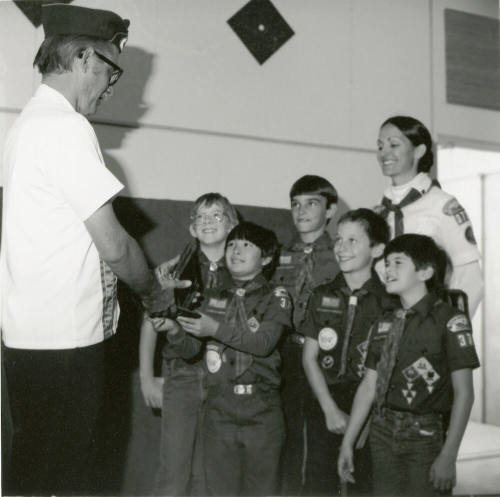 UW beats parade drums for youth, too. - Tempe Daily News, November 15 1984