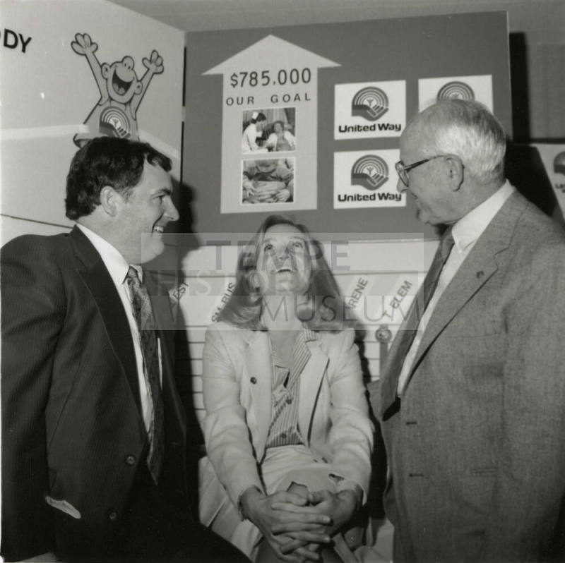 Tempe United Way nears goal of $785,000. - Tempe Daily News, November 22 1984