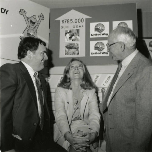 Tempe United Way nears goal of $785,000. - Tempe Daily News, November 22 1984