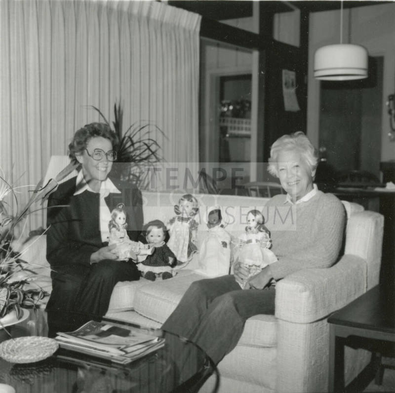 Tea Honors dolls and their dressmakers. - Tempe Daily News, December 3 1984