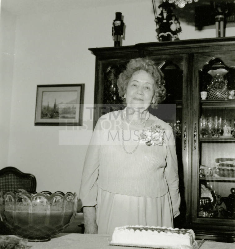 Pioneer Arizonan Celebrates Her 90th - Tempe Daily News, January 7, 1984