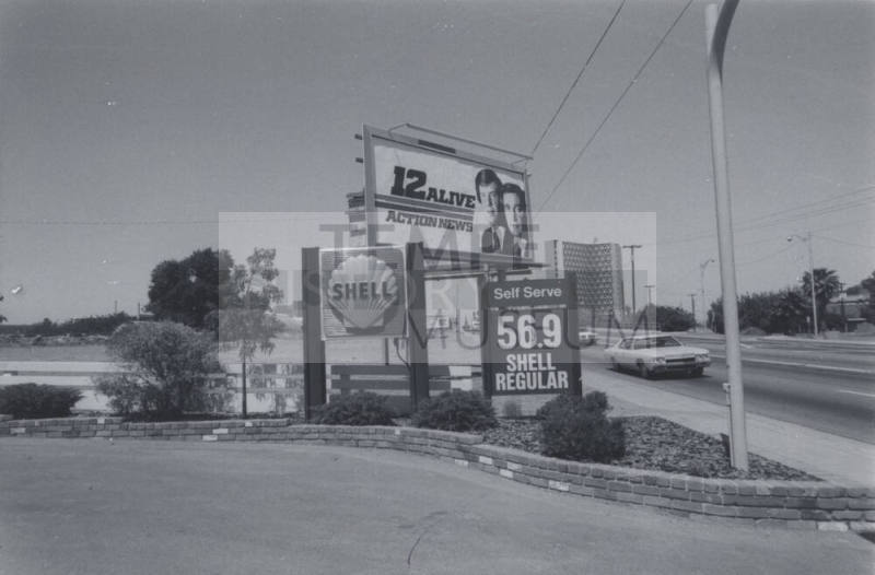 University Shell Gasoline Station - 808 South Rural Road, Tempe, Arizona