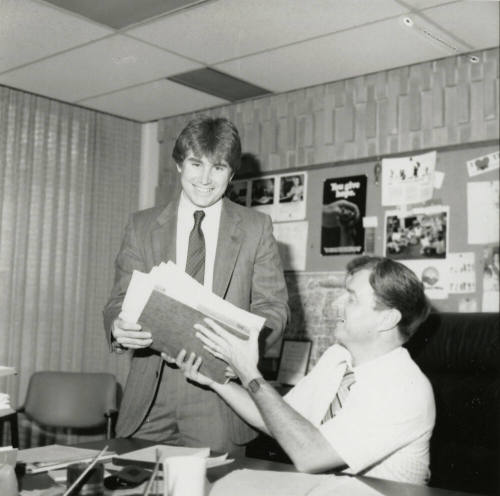 United Way gets a trained professional, from Tempe Daily News, January 26, 1985