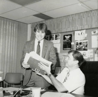 United Way gets a trained professional, from Tempe Daily News, January 26, 1985