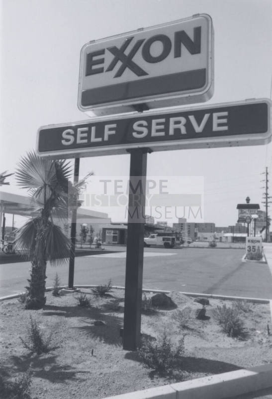 Exxon Gasoline Station - 809 South Rural Road, Tempe, Arizona