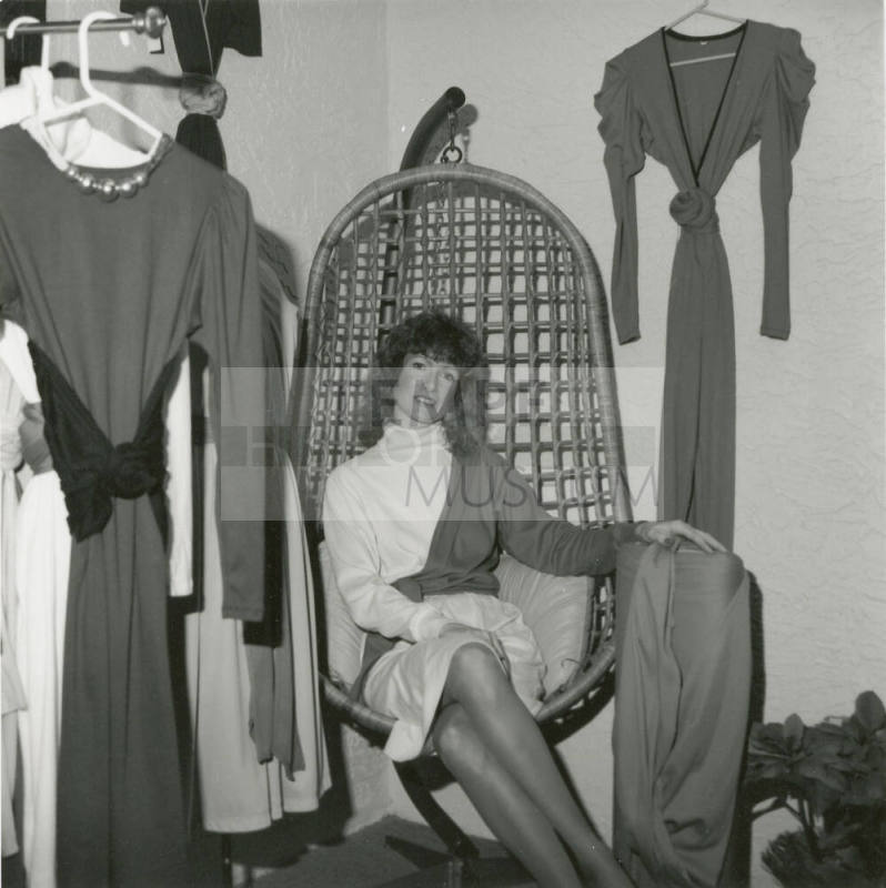 Lady Designs a New Pattern for Her Life - from Tempe Daily News, March 1, 1985