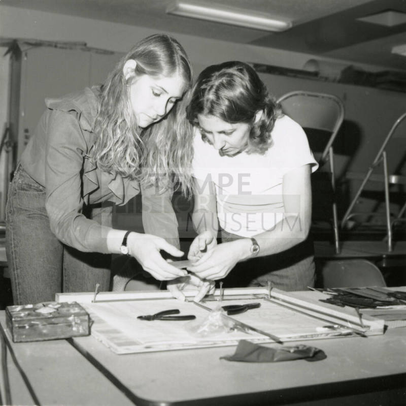 Glass Class - from Tempe Daily News, March 9, 1985