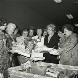 Showered with gifts, Tempe Daily News, March 2, 1985