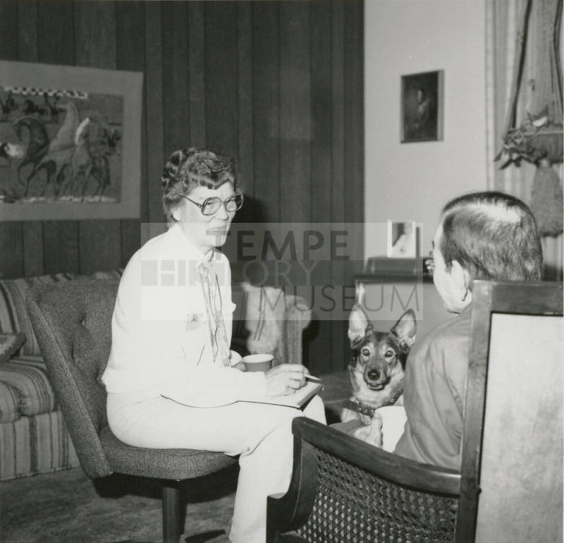 Tempean is dual mercy angel, Tempe Daily News, April 5, 1985