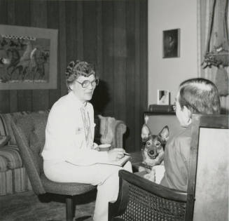 Tempean is dual mercy angel, Tempe Daily News, April 5, 1985