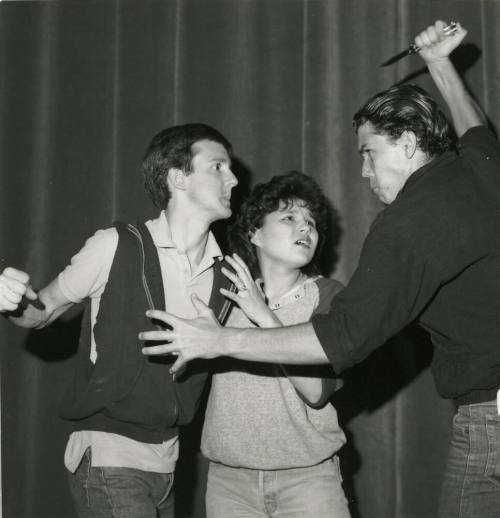 Theatrical Re-enactment of a Fight (1 of 2)