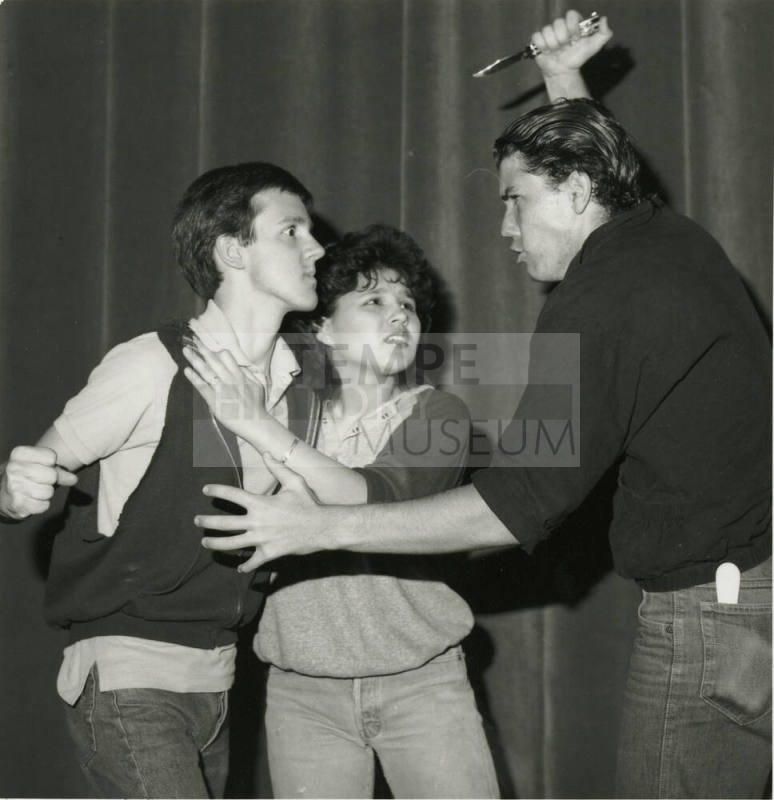 Theatrical Re-enactment of a Fight (2 of 2)