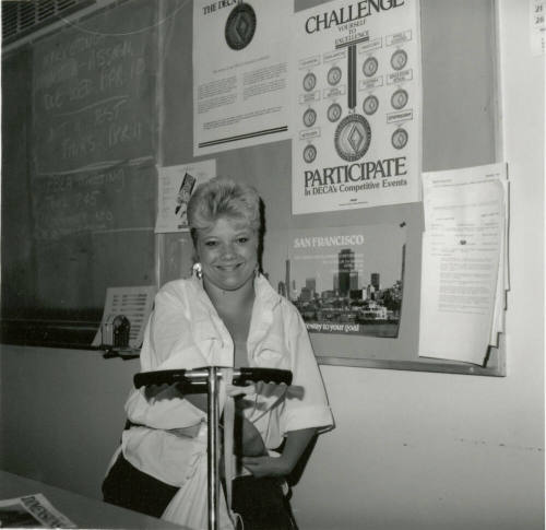 Handicapped student a champ - Tempe Daily News - April 9, 1985 - (1 of 2)